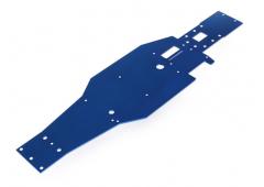 TRX4422 Chassis, lower (blue-anodized, T6 aluminum)