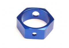 TRX4966X Rem adapter, hex aluminium (blauw)