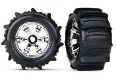 Traxxas TRX5672 Banden en wielen, gemonteerd, gelijmd