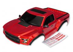 Traxxas TRX5826R Body, 2017 Ford Raptor, rood