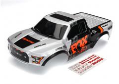 Traxxas TRX5826T Body, Ford Raptor, Fox (heavy duty) / emblemen