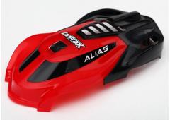 Traxxas TRX6611 Canopy, Alias&#8203;&#8203;, rood / 1.6x5mm BCS (zelftappend) (3)