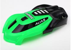 Traxxas TRX6614 Canopy, Alias&#8203;&#8203;, groen / 1.6x5mm BCS (zelftappend) (3)