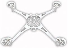 Traxxas TRX6623A Hoofdframe (wit) / 1.6x5mm BCS (zelftappend) (4)