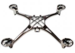 Traxxas TRX6623X Hoofdframe (Black Chrome)