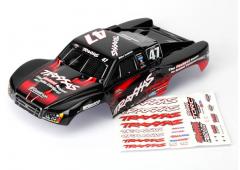 Traxxas TRX7085 Body, Mike Jenkins # 47, 1/16 Slash