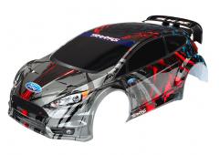 Traxxas TRX7416 Body, Ford Fiesta ST Rally (geverfd, stickers aangebracht)