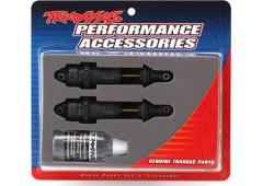 Traxxas TRX7461X Shocks, GTR long hard-anodized