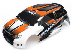 Traxxas TRX7517 Body, LaTrax Rally, Oranje (geschilderd) / stickers