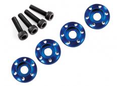 Traxxas TRX7668 Wielmoer sluitring, gefreesd aluminium