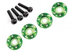 Traxxas TRX7668G Wielmoer sluitring, gefreesd aluminium