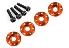 Traxxas TRX7668X Wielmoer sluitring, gefreesd aluminium