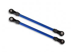 Traxxas TRX8143X Ophangarmen, voorkant onder, blauw (2) (5x104mm, gepoedercoat staal) (samengesteld 