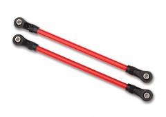 Traxxas TRX8145R Ophangarmen, achterbenen, rood (2) (5x115 mm, gepoedercoat staal) (samengesteld met