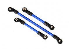 Traxxas TRX8146X Stuurverbinding, 5x117mm (1) / draglink, 5x60mm (1) / panhard-link, 5x63mm (blauw g