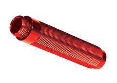 Traxxas TRX8162R Behuizing, GTS-schokbreker, lang (aluminium, rood-geanodiseerd) (1) (voor gebruik m
