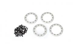 Traxxas TRX8169 Beadlock ringen, gesatineerd (1,9") (aluminium) (4) / 2x10 CS (48)