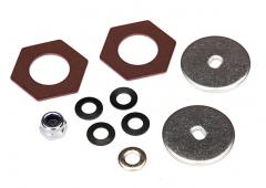 Traxxas TRX8254 Revisie Kit, slipper clutch (stalen schijf (2) / wrijving inzetstuk (2) / 4.0mm NL (