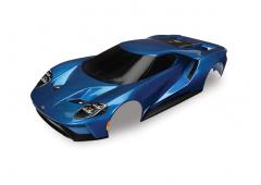 Traxxas TRX8311A Body, Ford GT, blauw (geschilderd, stickers toegepast)