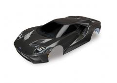 Traxxas TRX8311X Body, Ford GT, zwart (geschilderd, stickers toegepast)