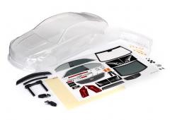 Traxxas TRX8391 Body, Cadillac CTS-V (helder, vereist schilderen) / sticker (inclusief zijspiegels, 