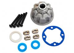 Traxxas TRX8681X Drager, differentieel (aluminium) / x-ring pakkingen (2) / keerring pakking / space