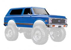 Traxxas BODY, CHEVROLET BLAZER (1972), COMPLETE, BLUE TRX9130-BLUE