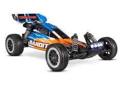 Traxxas Bandit TQ 2,4GHz LED-lampjes (incl. batterij/oplader) - Oranje