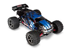 Traxxas E-Revo 1/16 VXL brushless met TSM compleet TRX71076-3B Blauw