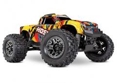 Traxxas Hoss 4x4 VXL 3S Brushless Monster Truck TSM RTR Solar Flare 90076-4SF