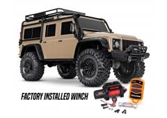 Traxxas TRX-4 Land Rover Defender Crawler met lier SAND TRX82056-84SAND