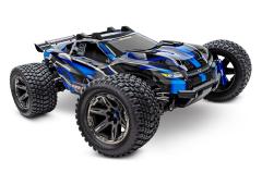 Traxxas Rustler 4X4 ULTIMATE-Blauw zonder accu en lader TRX67097-4BLUE