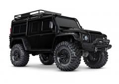 Traxxas TRX-4 Land Rover Crawler Zwart Limited Trophy-Edition TRX82056-4BLK