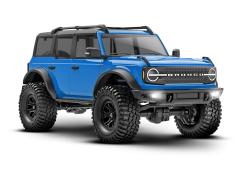 Traxxas TRX-4M 1/18 Scale en Trail Crawler Ford Bronco 4WD Electrische Truck met TQ Blauw TRX97074-1