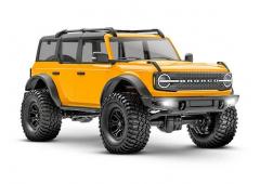 Traxxas TRX-4M 1/18 Scale en Trail Crawler Ford Bronco 4WD Electrische Truck met TQ oranje TRX97074-