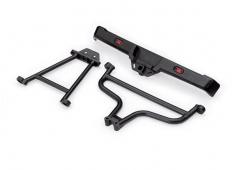 Traxxas TRX10152 BUMPER, ACHTER/BUMPERBEVESTIGINGEN