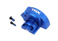 Traxxas TRX10287-BLUE Cover, tandwiel (blauw geanodiseerd 6061-T6 aluminium)