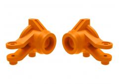 Traxxas TRX10736-ORNG Steering blocks, left & right (orange)