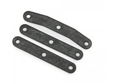 Traxxas TRX10925 Bulkhead tie bar, front, upper (1)/ lower (2) (steel)