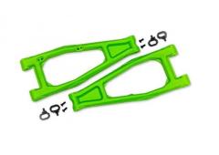 Traxxas TRX10929-GRN Suspension arm, upper, green (left or right, front) (2)