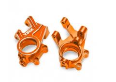 Traxxas TRX10936-ORNG Steering blocks, 6061-T6 aluminum (orange-anodized)