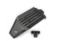 Traxxas TRX10937 Skid plate, front (1)/ rubber impact cushion (1)