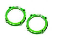 Traxxas TRX10969-GRN Retainer, LED light pod (green-anodized 6061-T6 aluminum) (2)