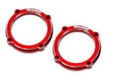 Traxxas TRX10969-RED Retainer, LED light pod (red-anodized 6061-T6 aluminum) (2)