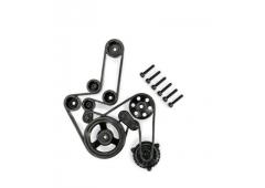 Traxxas TRX10984-BLK Engine pulleys/ 2.5x12mm CS (6)