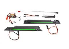 Traxxas TRX10998-GRN LED light kit, green, complete (underbody)