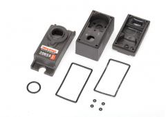 Traxxas TRX2063X Servo-behuizing / pakkingen (voor 2065X Metalen Tandwiel, Waterproof, Sub-Micro Ser