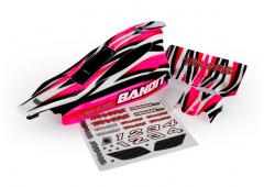 Traxxas TRX2433 Body, Bandit, Rock n Roll (geverfd, stickers aangebracht)