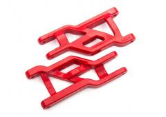 Traxxas TRX3631R Draagarmen (voor) (2) rood Heavy Duty koud weer