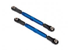 Traxxas TRX3644X Camber links, achter (TUBES blauw geanodiseerd, 7075-T6 aluminium, sterker dan tita